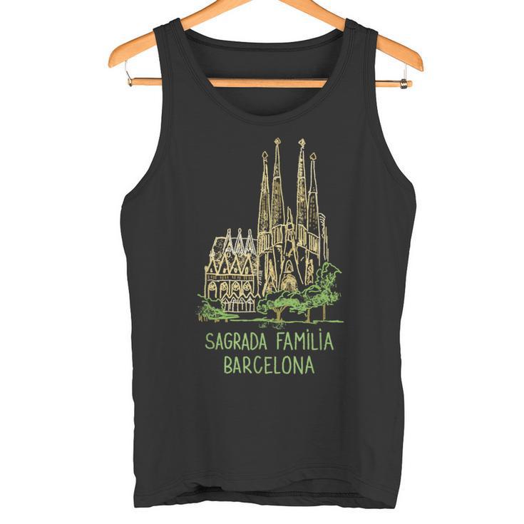 Sagrada Familia Barcelona タンクトップ