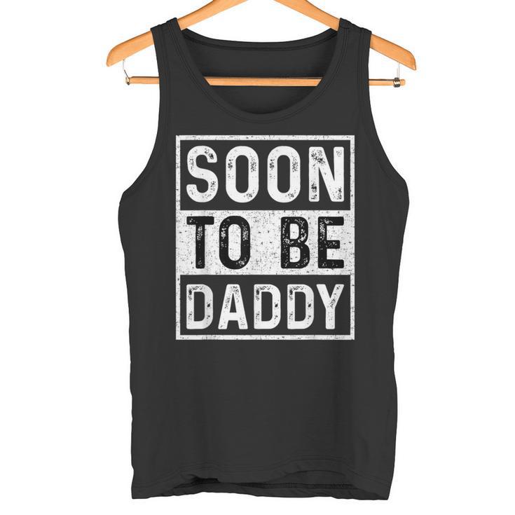 Soon To Be Daddy すぐにお父さんの発表-すぐにパパになります タンクトップ