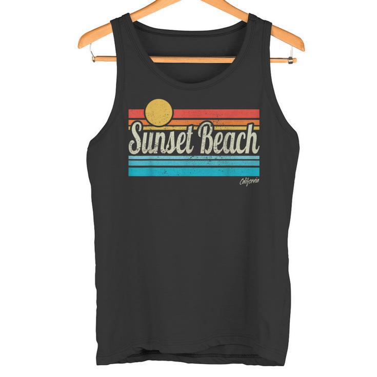 Sunset Beach サンセットビーチ カリフォルニア レトロ サンセット サーフ 旅行 ラブ サーフィン タンクトップ