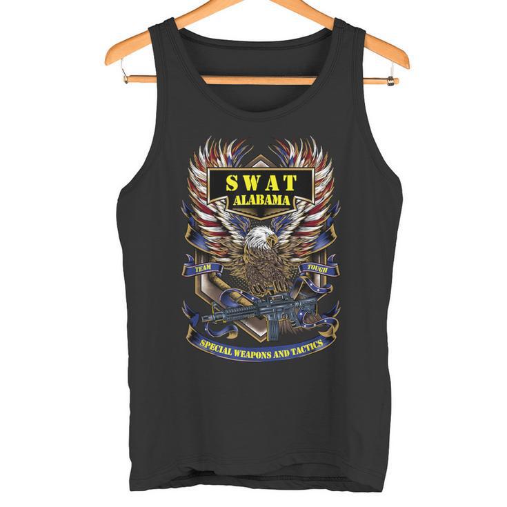 Swat アラバマ チーム タフ アメリカン イーグル ポリス タンクトップ