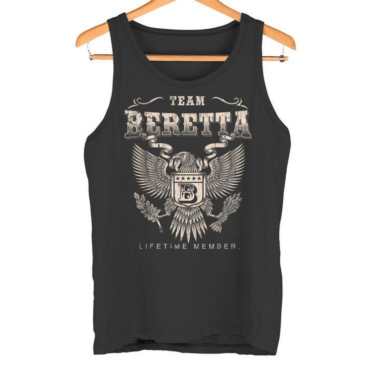 Team Beretta Lifetimeメンバー ベレッタ名 タンクトップ