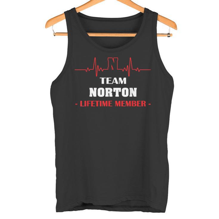 Team Norton Lifetime Memember Blood Fully Family タンクトップ