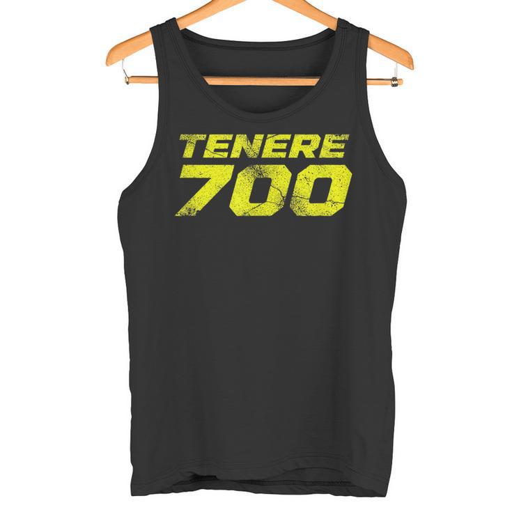 Tenere T7 アドベンチャー ヴィンテージ バイク タンクトップ
