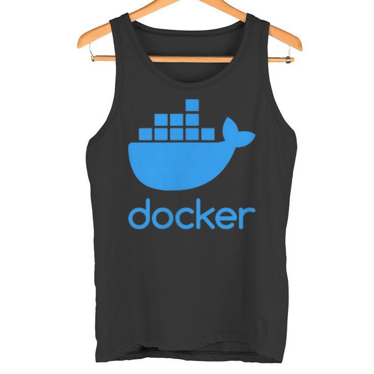 Twoided Docker ソフトウェアプログラミングと開発 タンクトップ