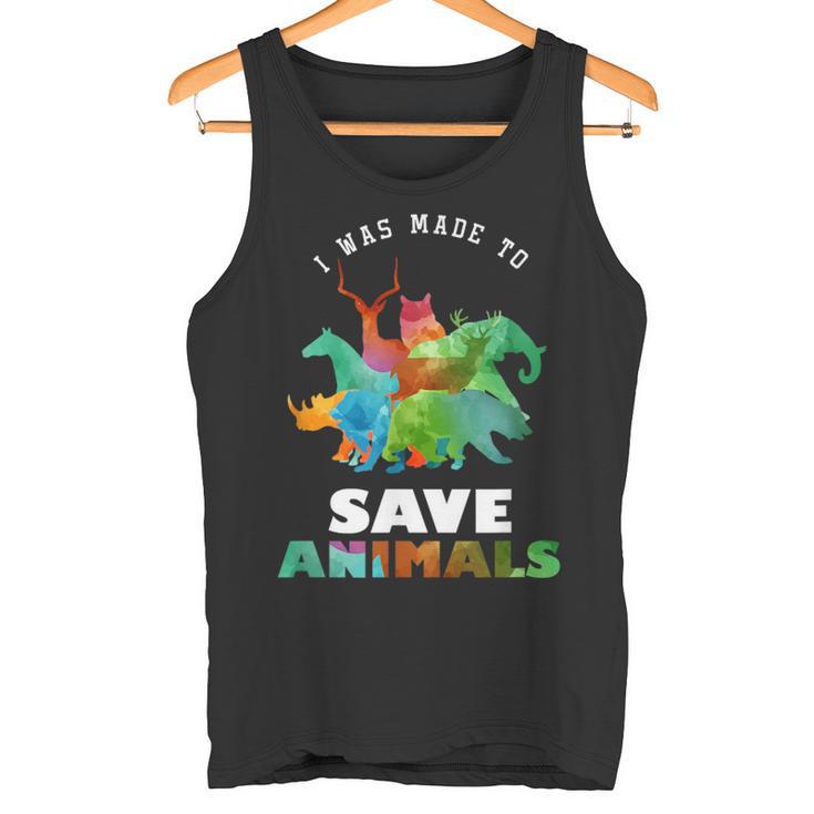 Uneterinario Paraalvar A Un Animal Rescatado Como Camiseta sin mangas