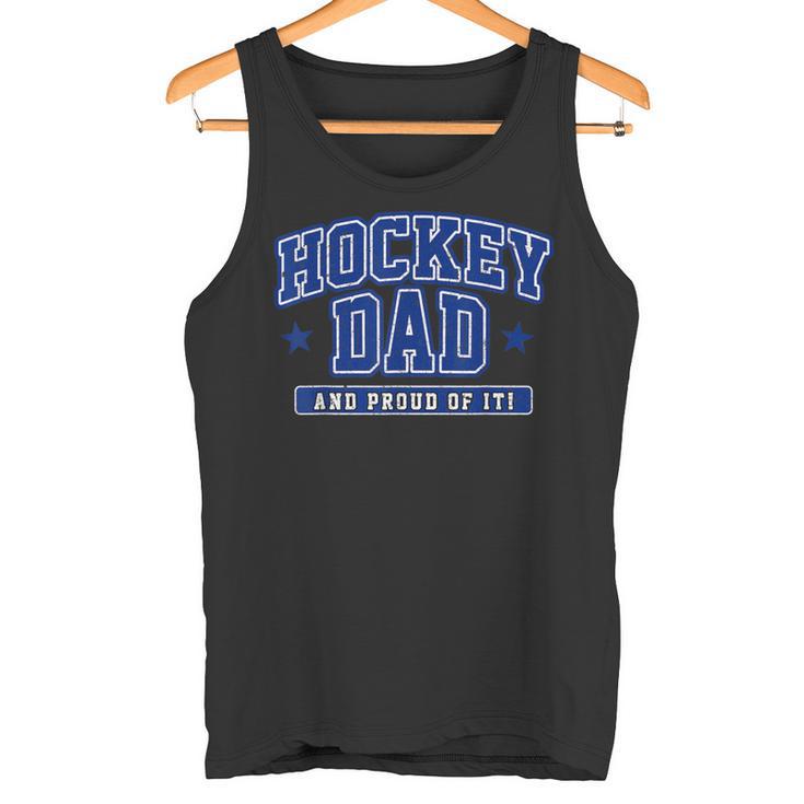 Uomo Fiero Di Hockey Papà Hockeyu Ghiaccio Hockeyu Campo Padreport Regalo Canotta