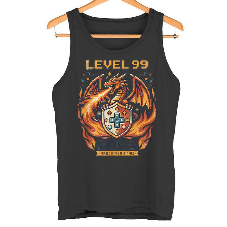 Videojuegointage Retro Gaming Arcade 80S Dragon Camiseta sin mangas