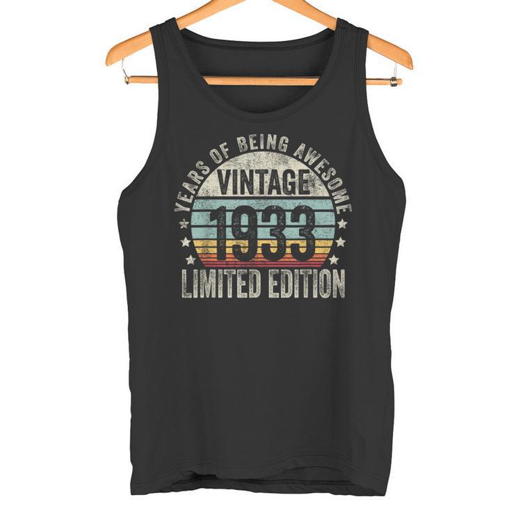 Vintage 1933 Limited Edition Legendary Awesome Epic 1933 タンクトップ