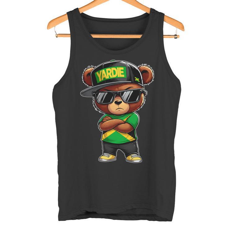 Yardie ジャマイカ ベア ジャマイカ国旗 ジャマイカの服 長袖tシャツ タンクトップ