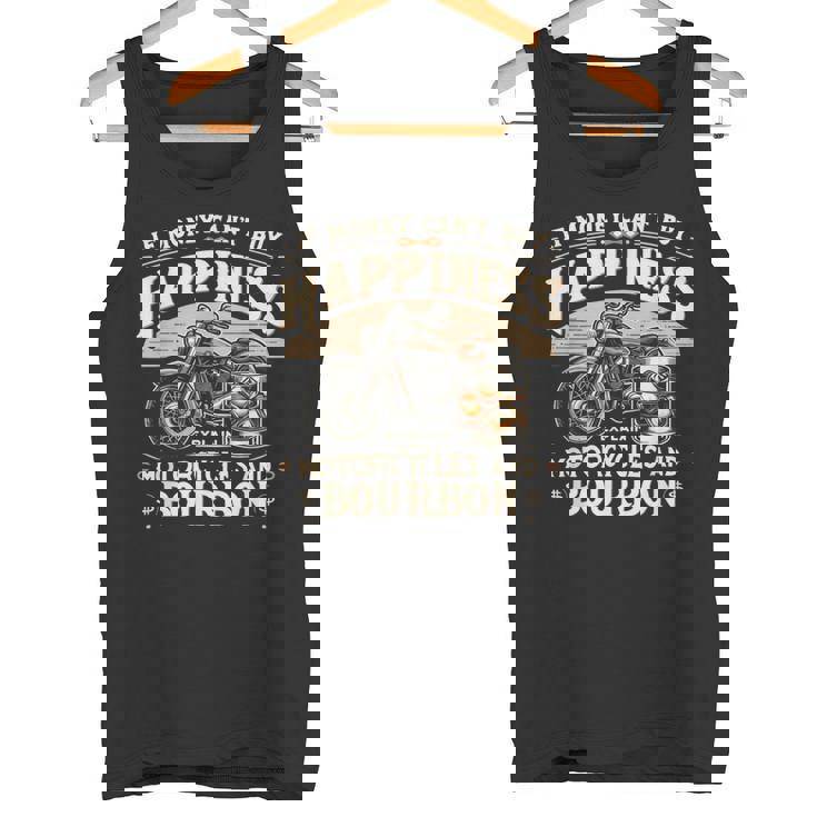 お金で幸せが買えないならバーボンとバイクを解説 タンクトップ