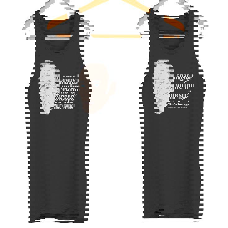 ウィリアム・バロウズ ビート詩人の名言 ビートジェネレーション タンクトップ