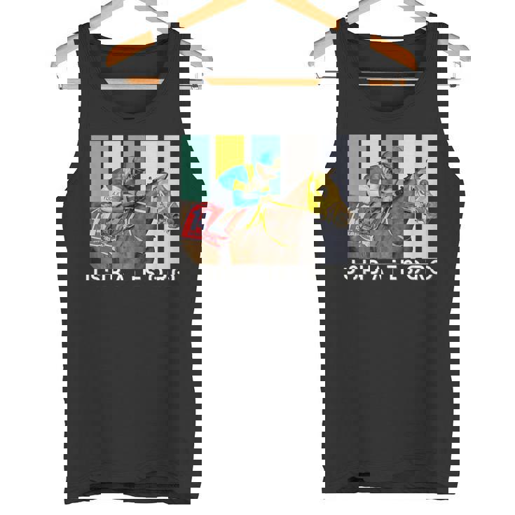 ウシュバテソロ 馬 競馬ファン デルマール サンタアニタ タンクトップ