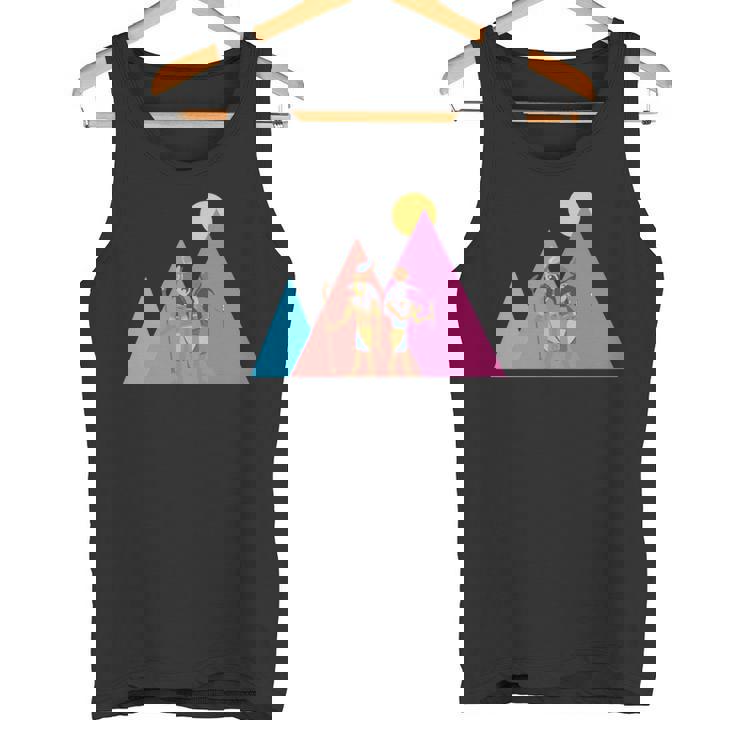 エジプトのピラミッド I エジプトの神々 考古学 エジプト 長袖tシャツ タンクトップ