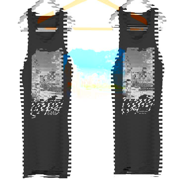 カナダのお土産カルガリー タンクトップ