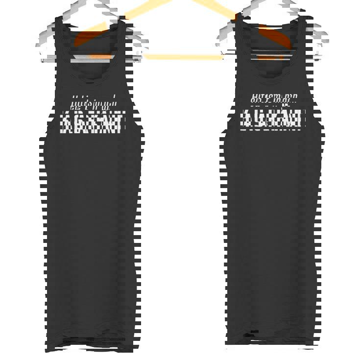 カルサリカンニ タンクトップ