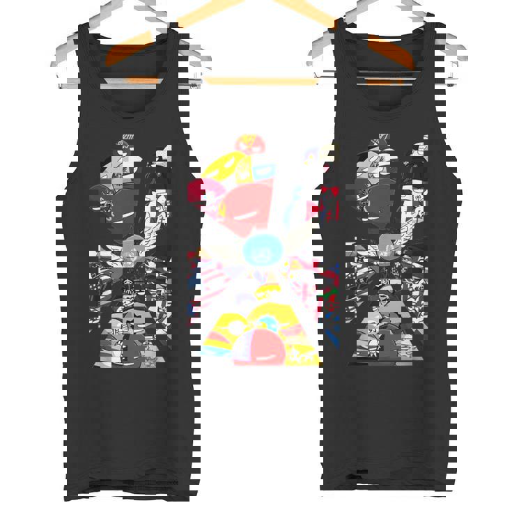 カントリーボール 世界旗 タンクトップ