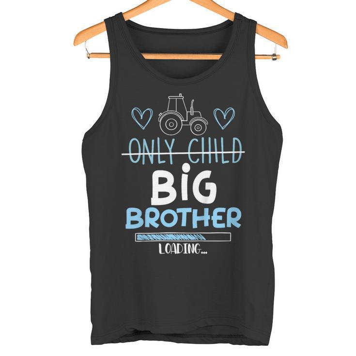 キッズ Big Brother Only Child Tractor Baby Reveal タンクトップ