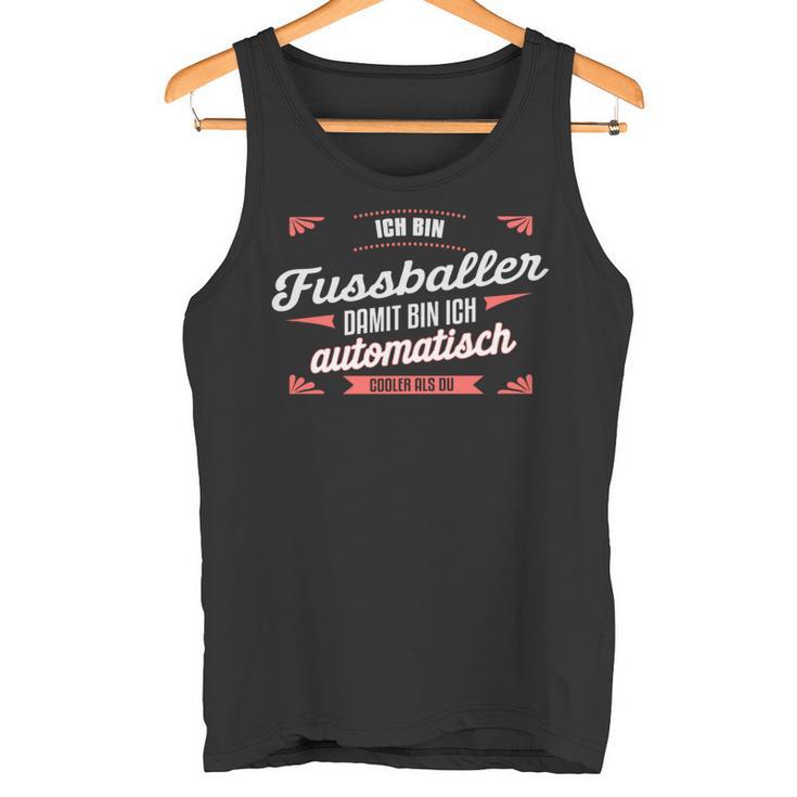 クールなフットボール選手 フットボール選手の言葉 長袖tシャツ タンクトップ