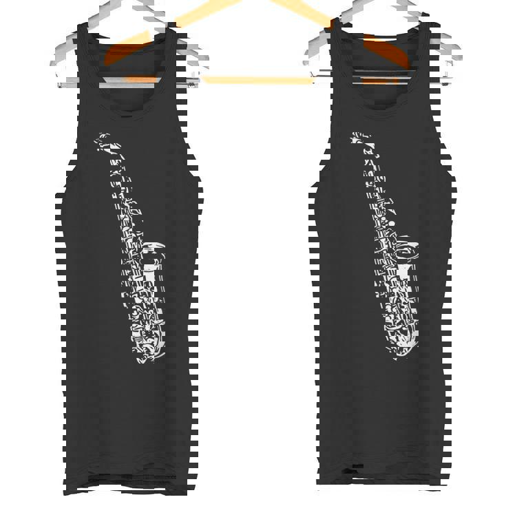 サックス サックス奏者 ミュージシャン サックス奏者 楽器 タンクトップ