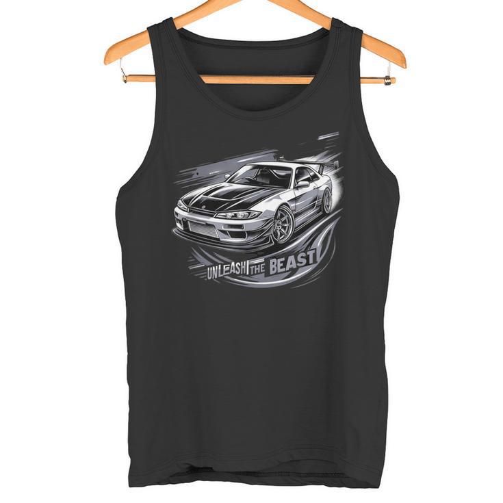 シルビアスピリット Jdm ジャパン ドリフト カルチャー スピードカー ラリー17 タンクトップ