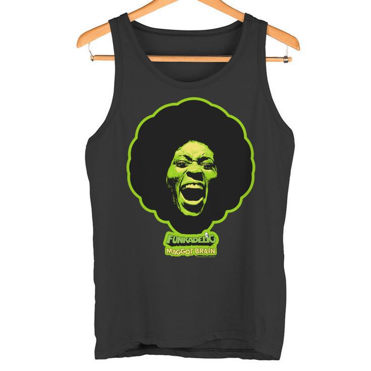 ジョージ・クリントン・ファンカデリック・グリーン・マゴット・ブレイン 長袖tシャツ タンクトップ