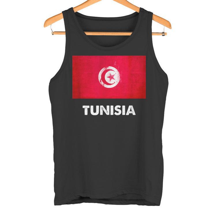 チュニジア国旗tシャツ タンクトップ