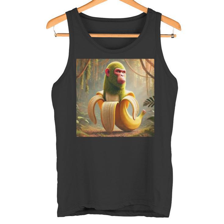チンパンジーニ バナニーニ 長袖tシャツ タンクトップ