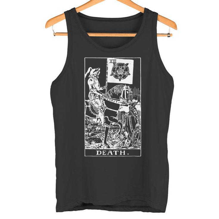デスタロットカードtシャツトラディショナルデザイン タンクトップ
