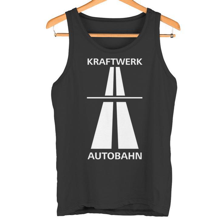 ドイツでの楽しい高速運転のためのクラフトワークアウトバーン 長袖tシャツ タンクトップ