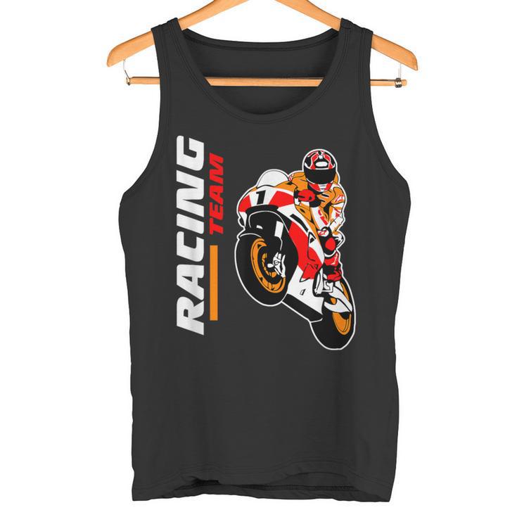 バイクレース Motorcycle Racing タンクトップ