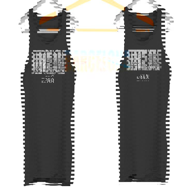 バルセロナ スペイン ジャージ バルセロナ エスパーニャ ヴィンテージ お土産 タンクトップ