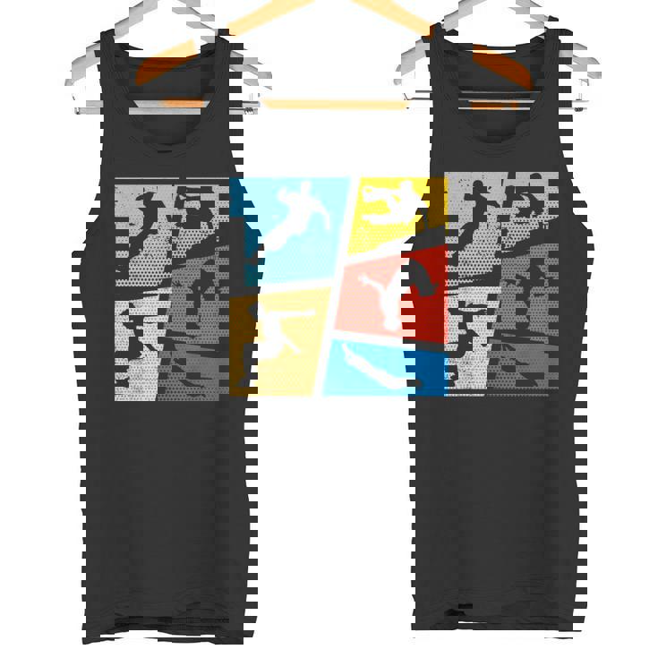 パルクール ヴィンテージ フリーランニングパルクール ランナー パルクール タンクトップ