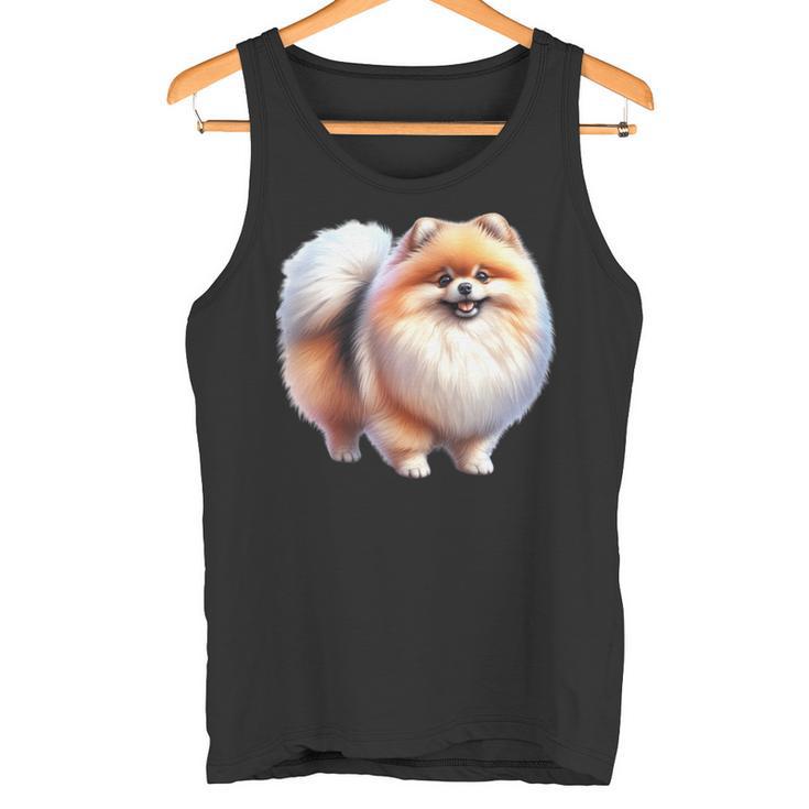 ポメラニアン犬 長袖tシャツ タンクトップ