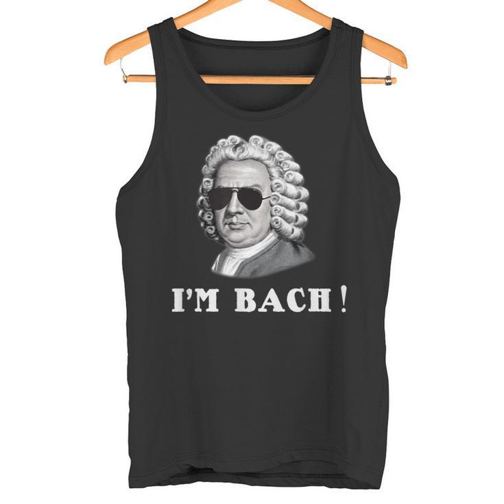 ヨハン・セバスティアン・バッハ I'm Bach おもしろい タンクトップ