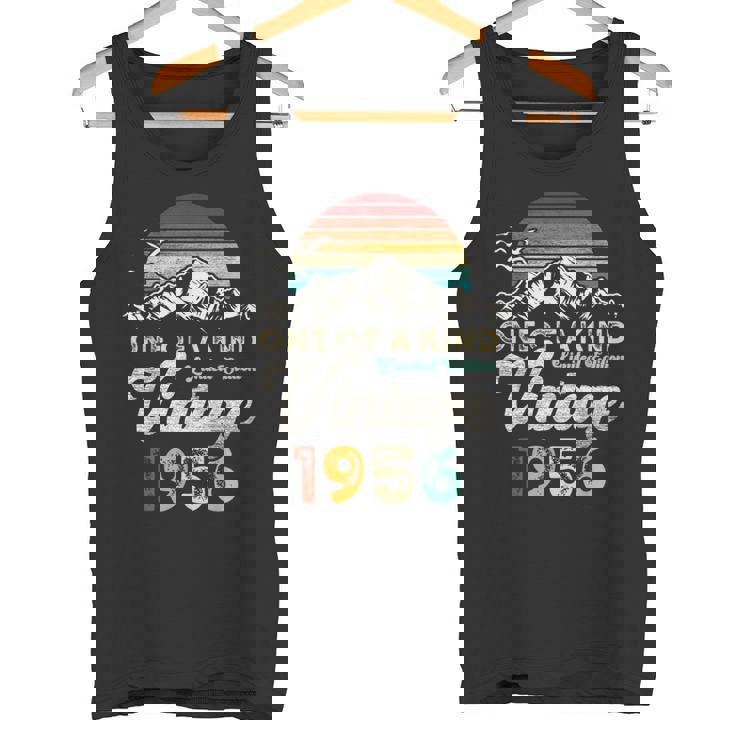 ヴィンテージ 1956 誕生日 70年 マウンテン レトロ タンクトップ