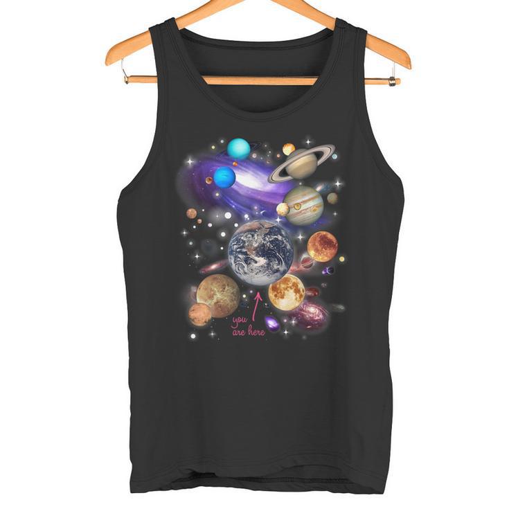 太陽系 太陽系の惑星 -Olarystem Planets タンクトップ