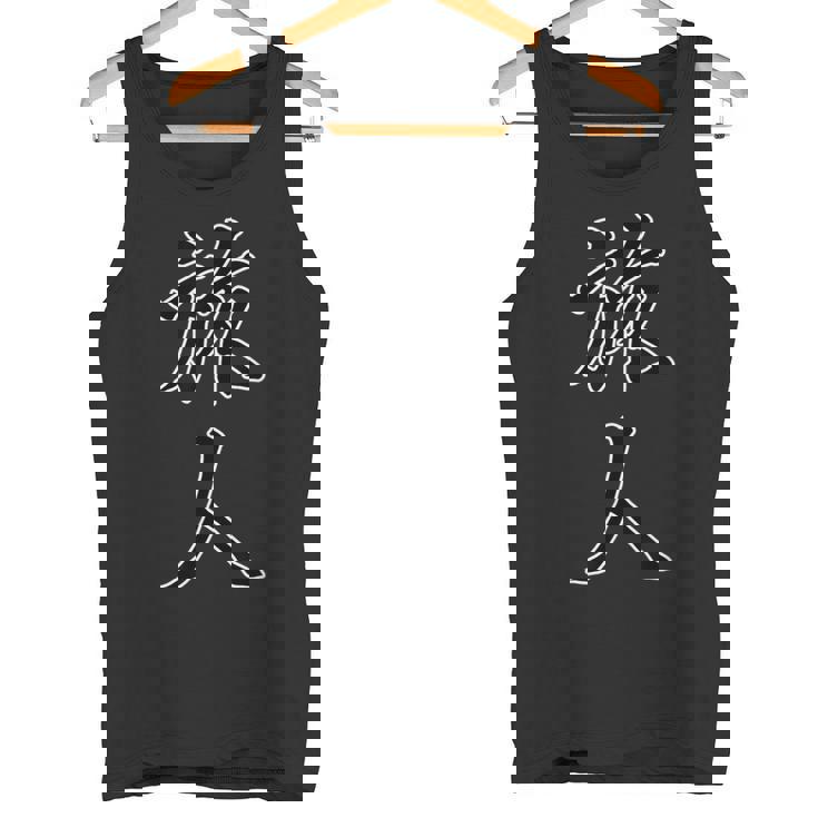 旅人 たびびと【 漢字デザイン 】毛筆 メッセージ・面白 タンクトップ