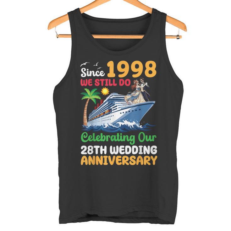 結婚28周年記念クルーズ 1998年以来 Wetill Do Trip タンクトップ