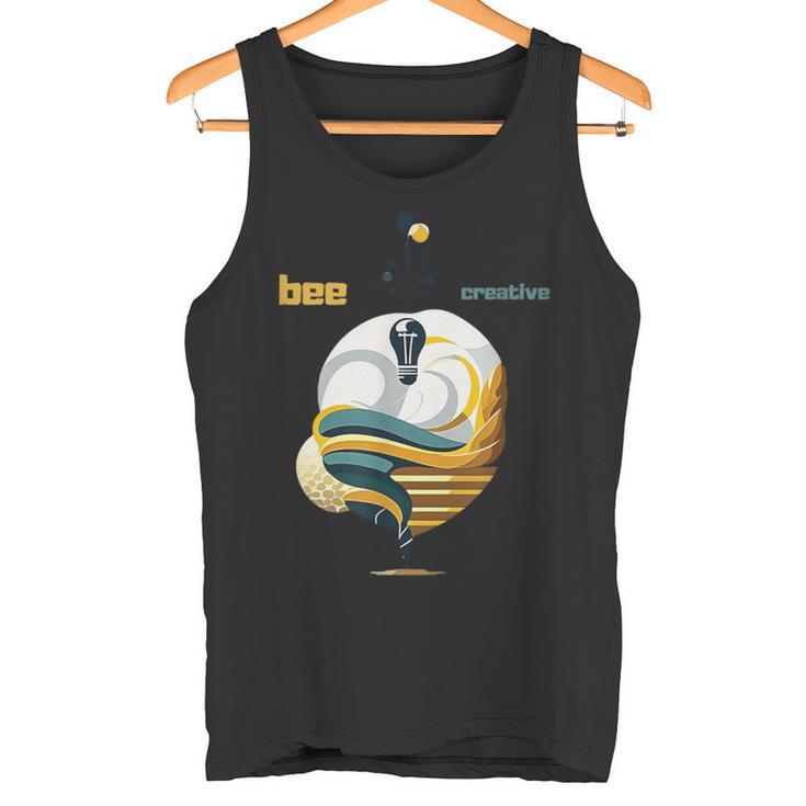 蜂 クリエイティブ タンクトップ