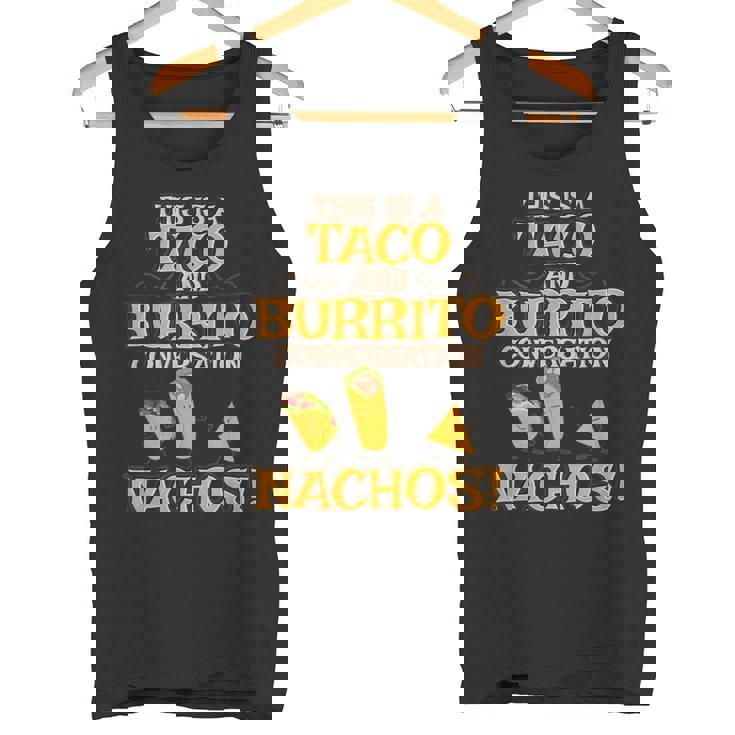 面白いタコス ナチョス ブリトー メキシコ料理 タコス タンクトップ
