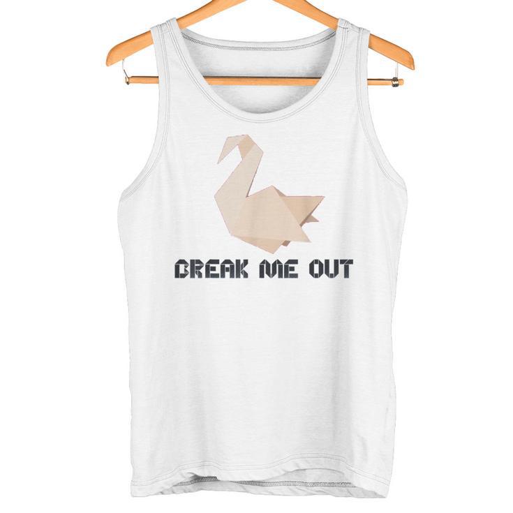 Break Me Out Of This Prison 折り紙 タンクトップ