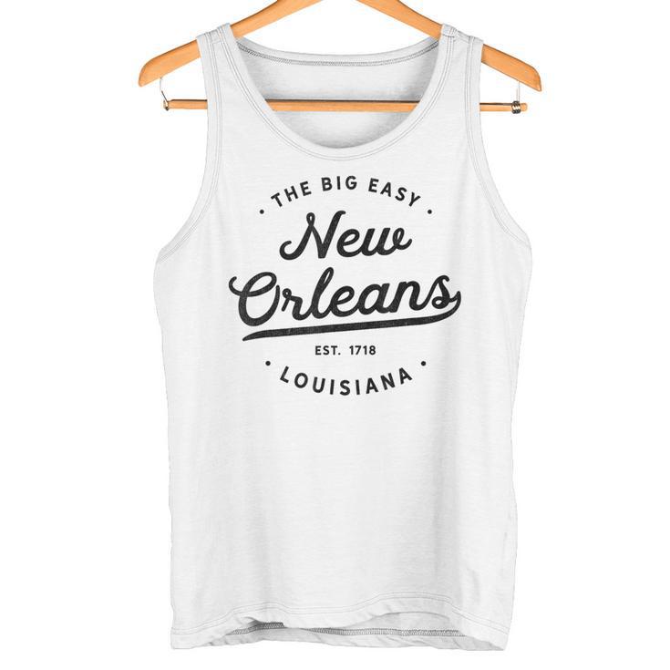 Classic Retrointage New Orleans Louisiana Usa Big Easy タンクトップ