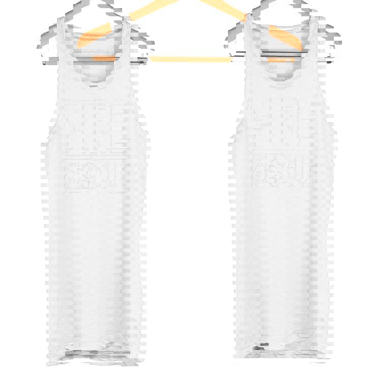 Fire Rescue 消防士ユニフォーム フローリアンクロス タンクトップ