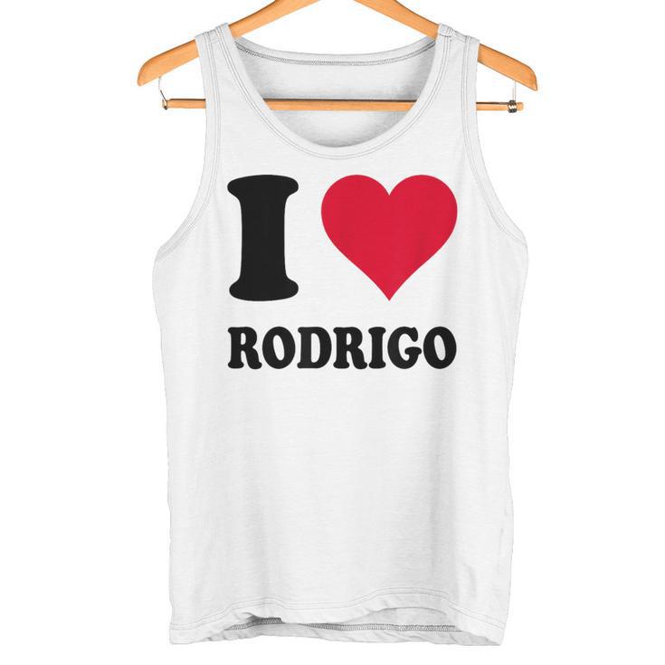 I Love Rodrigo タンクトップ