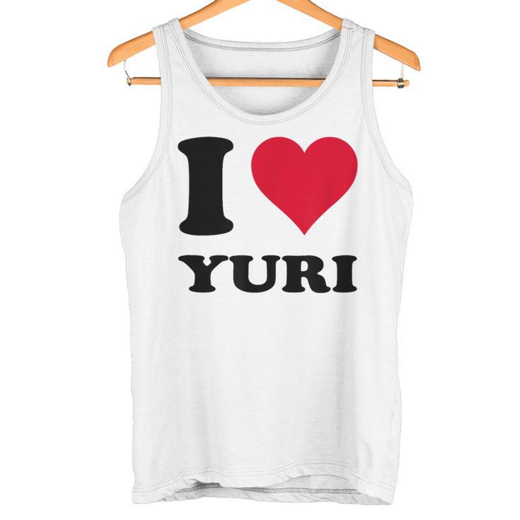I Love Yuri タンクトップ