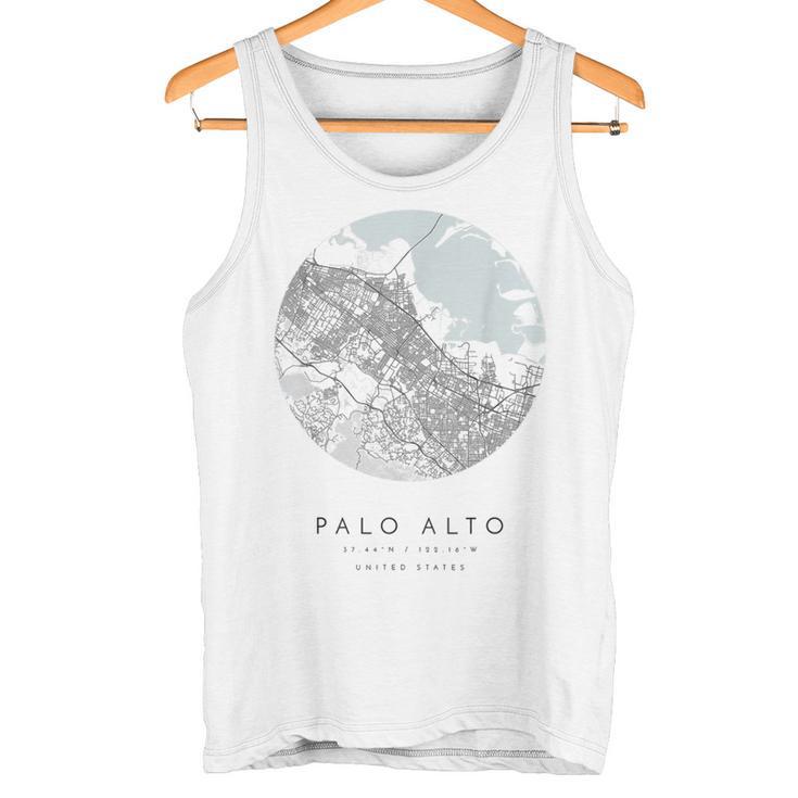 Palo Alto カリフォルニア コーディネート 地図 故郷 タンクトップ