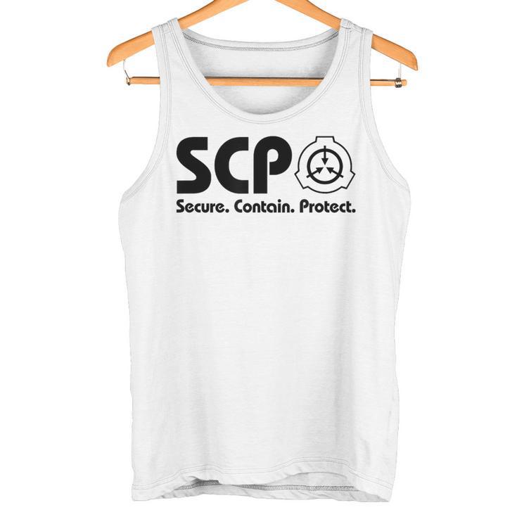 ScpecureContainProtect-Cp Foundation タンクトップ