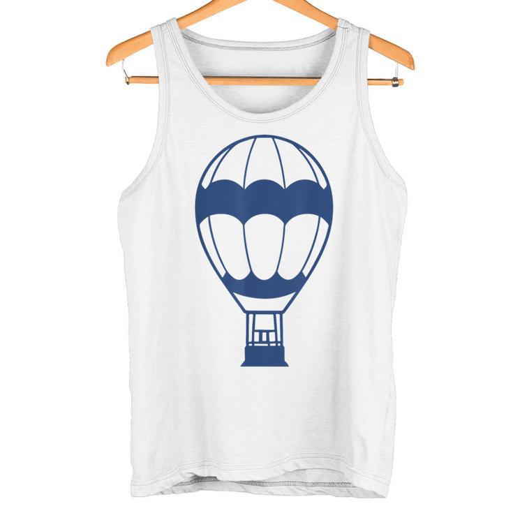 Simple Hot Air Balloon 熱気球 面白い シンプル ミニマリスト 気球 熱気球 タンクトップ