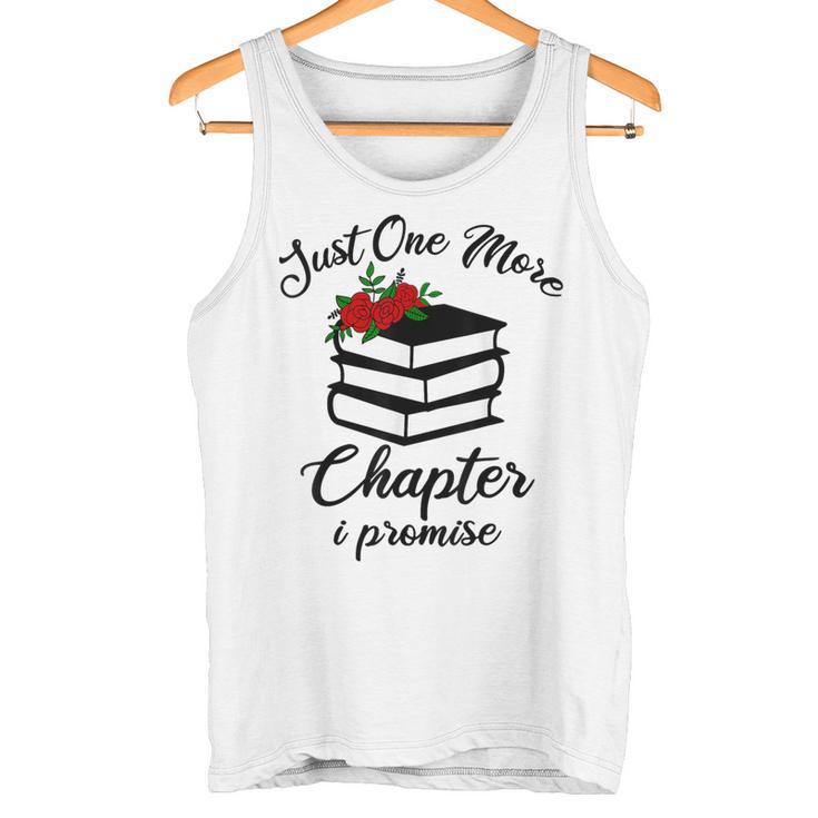 Solo Un Capítulo Más Lector Divertido Para Amantes De La Lectura Camiseta sin mangas