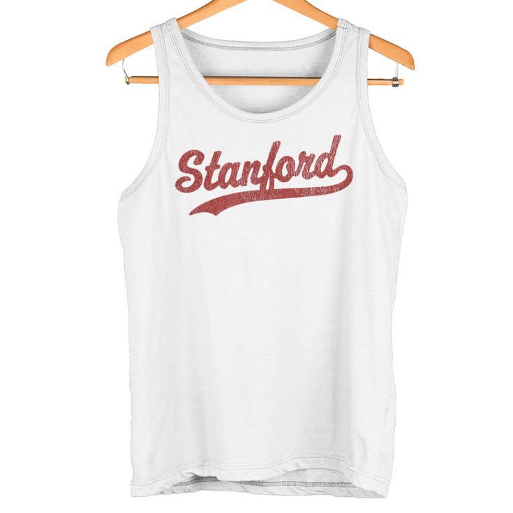 Stanford California Ca ビンテージスポーツグラフィック タンクトップ